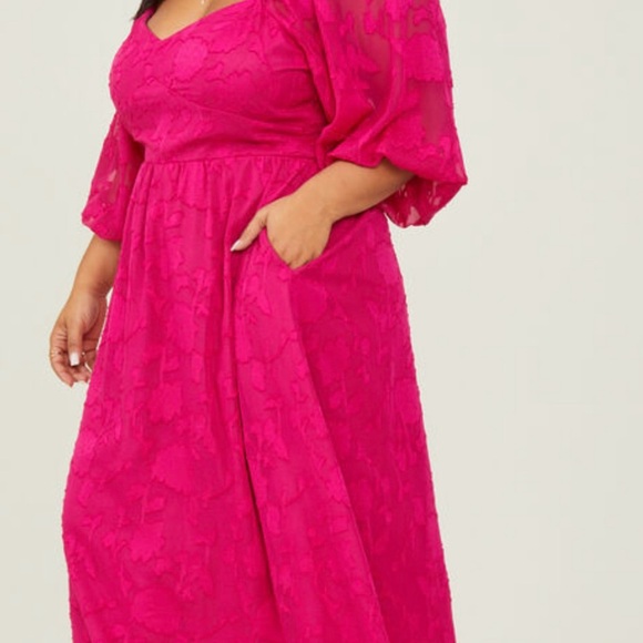 NEVER WORN NWT ARULA FUSCHIA DRESS - Picture 3 of 6